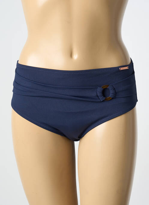 Bas de maillot de bain stretch culotte bleu YSABEL MORA femme