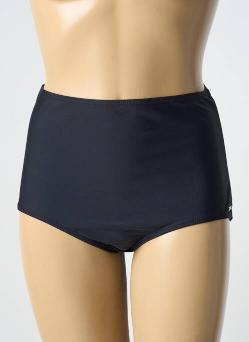 Bas de maillot de bain tissage satiné culotte noir SUN PROJECT femme