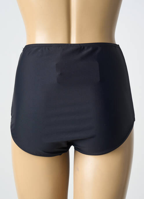 Bas de maillot de bain tissage satiné culotte noir SUN PROJECT femme
