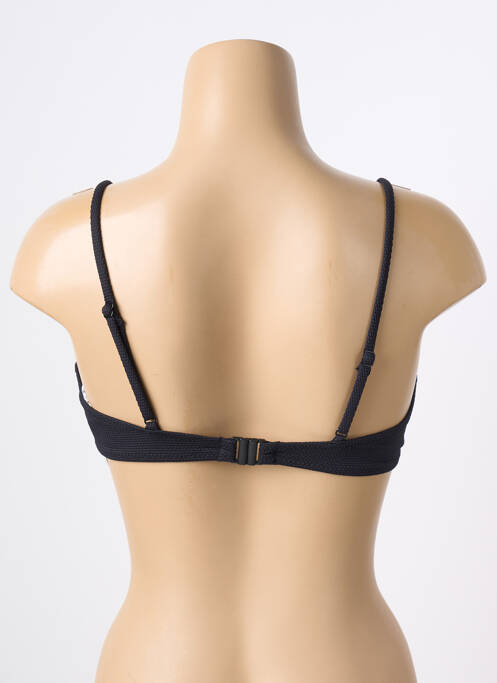 Haut de maillot de bain stretch haut soutien-gorge avec mousse de rembourrage amovible noir YSABEL MORA femme