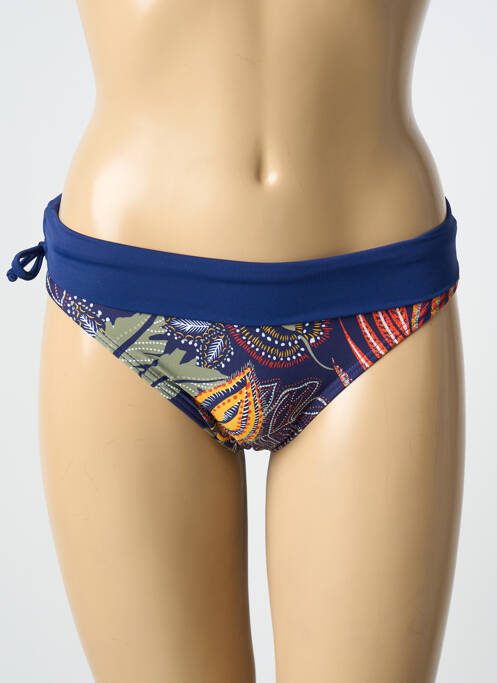 Bas de maillot de bain bleu LAGON BLEU pour femme