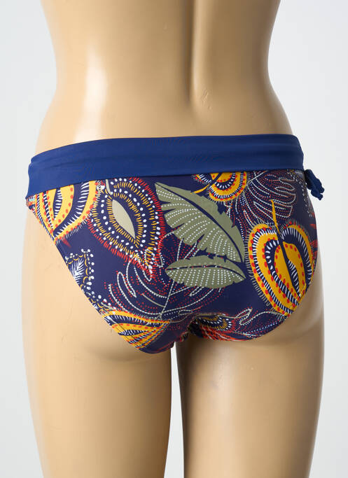 Bas de maillot de bain bleu LAGON BLEU pour femme