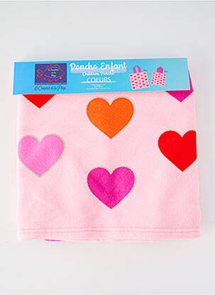 Serviette de plage rose LE COMPTOIR DE LA PLAGE pour fille