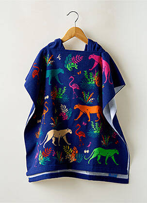 Serviette de plage bleu LE COMPTOIR DE LA PLAGE pour enfant