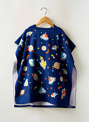 Serviette de plage bleu LE COMPTOIR DE LA PLAGE pour enfant