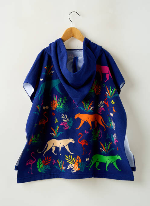 Serviette de plage bleu LE COMPTOIR DE LA PLAGE pour enfant