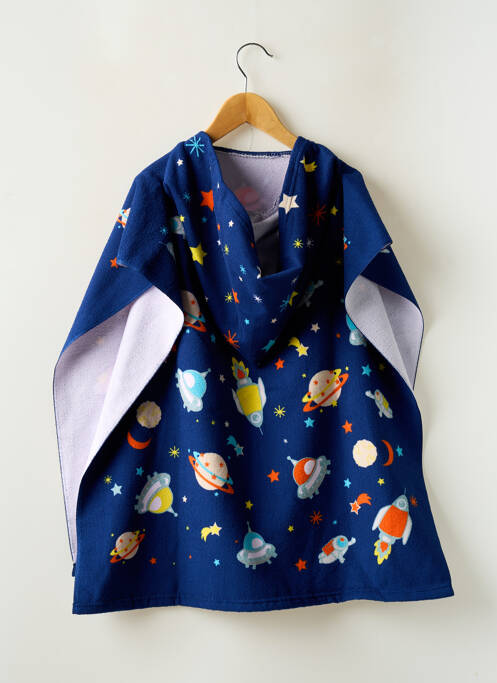 Serviette de plage bleu LE COMPTOIR DE LA PLAGE pour enfant