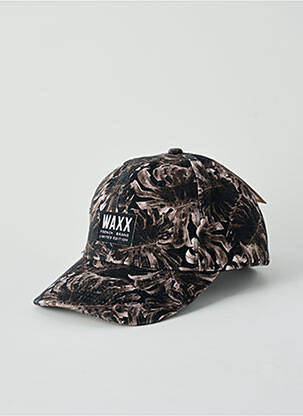 Casquette fermeture scratch marron WAXX femme