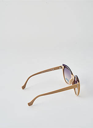 Lunettes de soleil beige CITYVISION femme