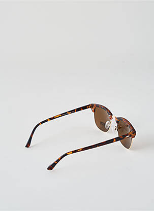 Lunettes de soleil imprimé fantaisie marron CITYVISION femme