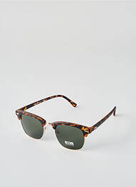 Lunettes de soleil imprimé fantaisie marron CITYVISION femme