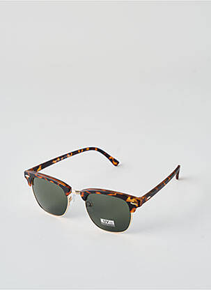 Lunettes de soleil imprimé fantaisie marron CITYVISION femme
