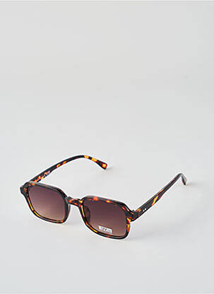 Lunettes de soleil imprimé fantaisie marron CITYVISION femme