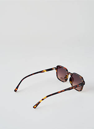 Lunettes de soleil imprimé fantaisie marron CITYVISION femme
