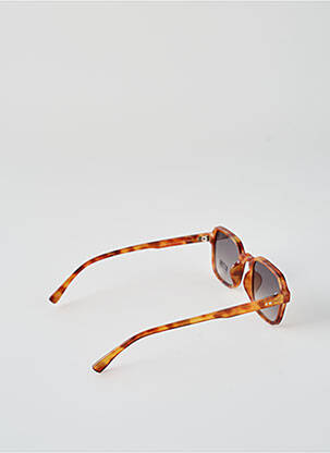 Lunettes de soleil imprimé fantaisie marron CITYVISION femme