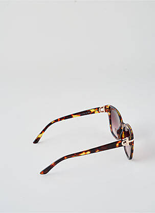 Lunettes de soleil imprimé fantaisie marron CITYVISION femme