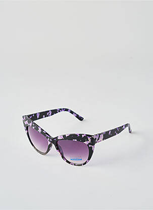 Lunettes de soleil imprimé fantaisie violet CITY VISION EYEWEAR femme