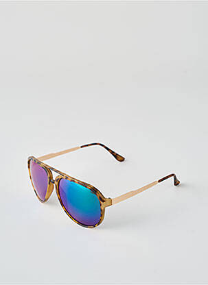 Lunettes de soleil imprimé fantaisie marron CITY VISION EYEWEAR femme