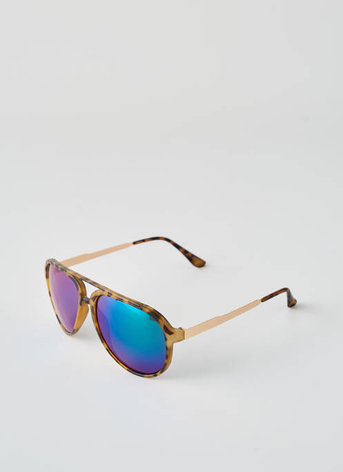 Lunettes de soleil imprimé fantaisie marron CITY VISION EYEWEAR femme