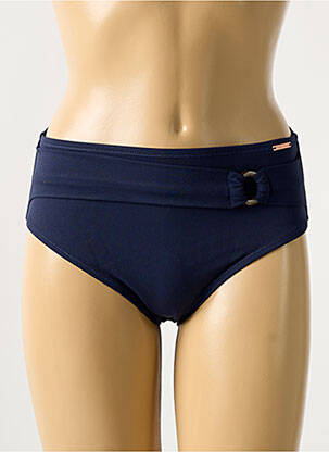 Bas de maillot de bain stretch culotte bleu YSABEL MORA femme