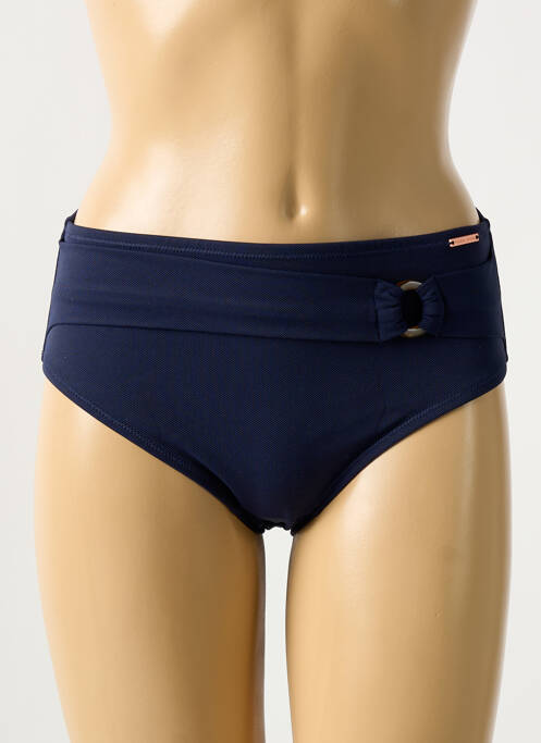 Bas de maillot de bain stretch culotte bleu YSABEL MORA femme