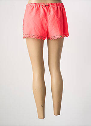 Bas de maillot de bain effet matière satinée short orange SEAFOLLY femme