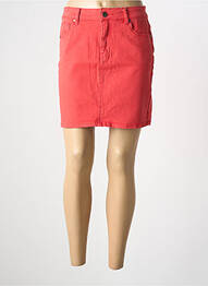 Jupe courte poches rouge WAXX femme