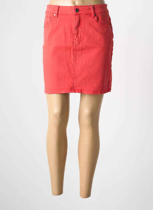 Jupe courte rouge WAXX pour femme