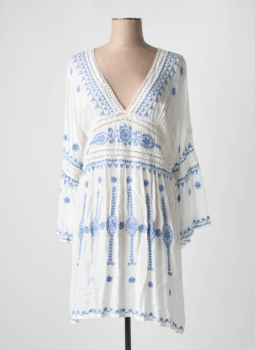 Robe de plage bleu KIWI pour femme