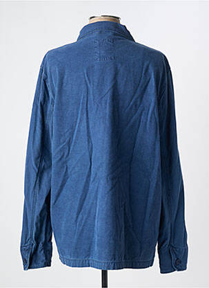 Veste casual fermeture boutonnée sur le devant bleu JONSEN ISLAND homme