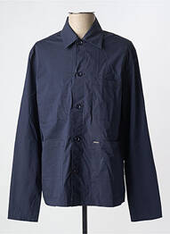 Chemise manches longues fermeture boutonnée sur le devant bleu DSTREZZED homme