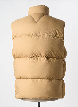 Doudoune poches sans capuche beige TOMMY HILFIGER homme