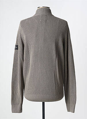 Gilet manches longues manches longues gris ECOALF homme