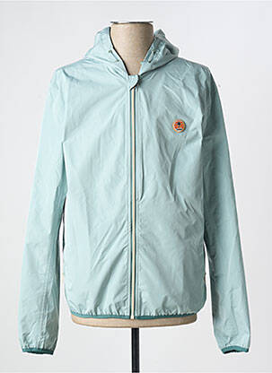 Imperméable coupe droite a capuche bleu FAGUO homme
