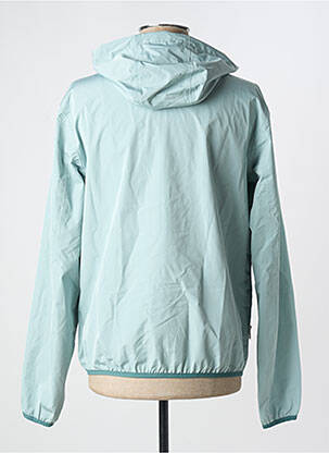 Imperméable coupe droite a capuche bleu FAGUO homme