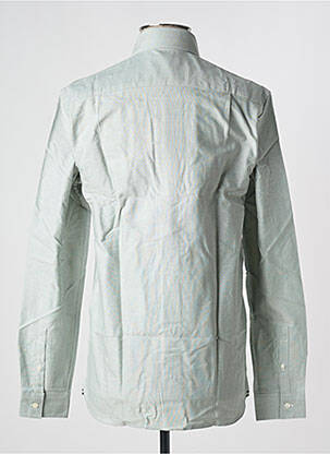 Chemise manches longues coupe droite vert FRED PERRY homme