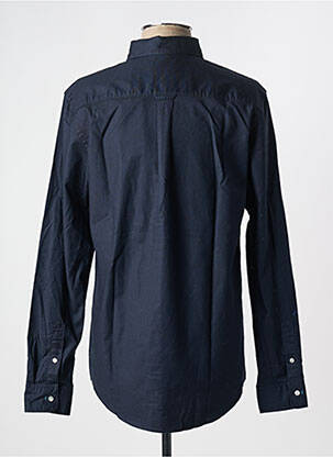 Chemise manches longues coupe droite bleu SCOTCH & SODA homme