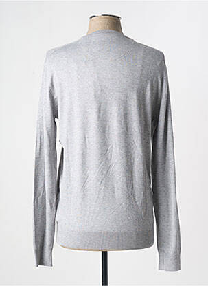 Pull col rond manches longues gris SCOTCH & SODA homme