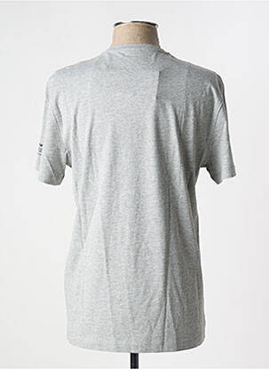 T-shirt coupe droite manches courtes gris ECOALF homme