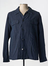 Chemise manches longues poches bleu SELECTED homme