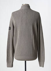 Gilet manches longues gris ECOALF pour homme seconde vue