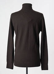 Pull col roulé marron SCOTCH & SODA pour homme seconde vue