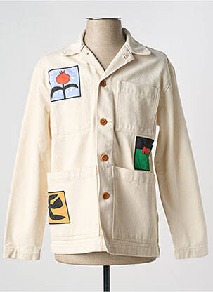 Veste casual beige OLOW pour homme