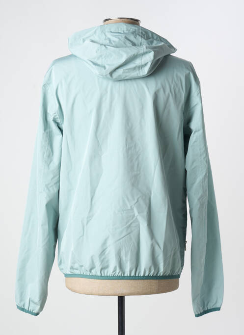 Imperméable coupe droite a capuche bleu FAGUO homme