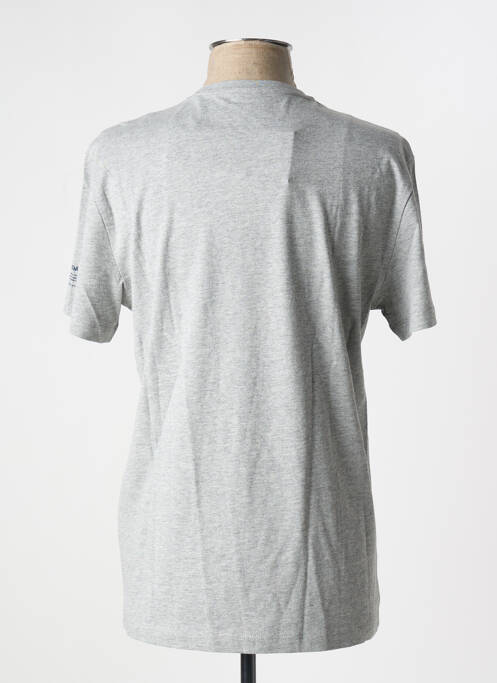 T-shirt coupe droite manches courtes gris ECOALF homme