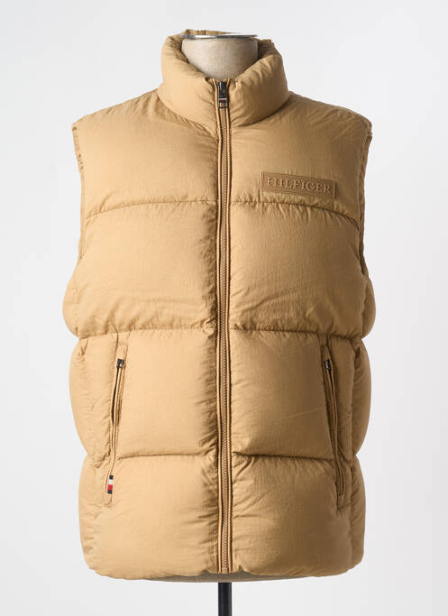 Doudoune beige TOMMY HILFIGER pour homme