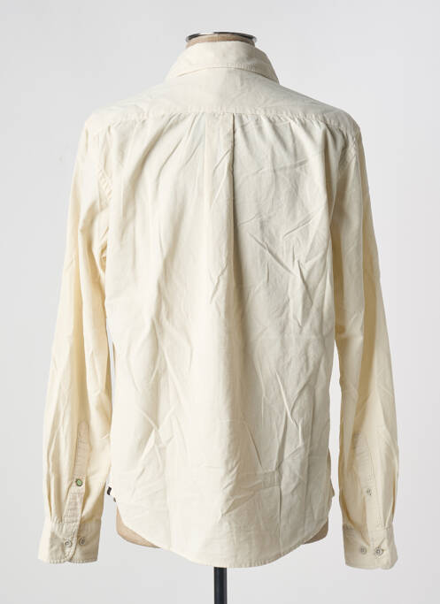 Chemise manches longues beige DSTREZZED pour homme