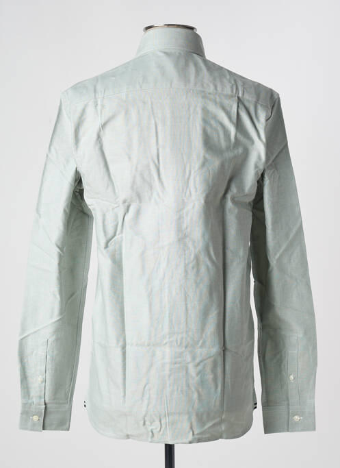 Chemise manches longues vert FRED PERRY pour homme