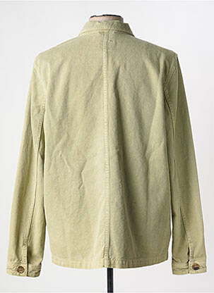 Veste casual fermeture boutonnée sur le devant vert FAGUO homme