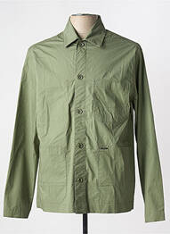 Veste casual fermeture boutonnée sur le devant vert DSTREZZED homme